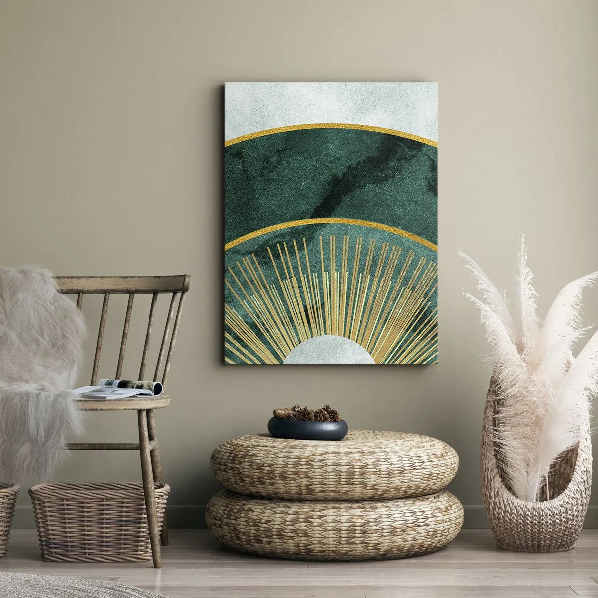Obraz na plátně - Jiná sluneční soustava - 50x70 cm