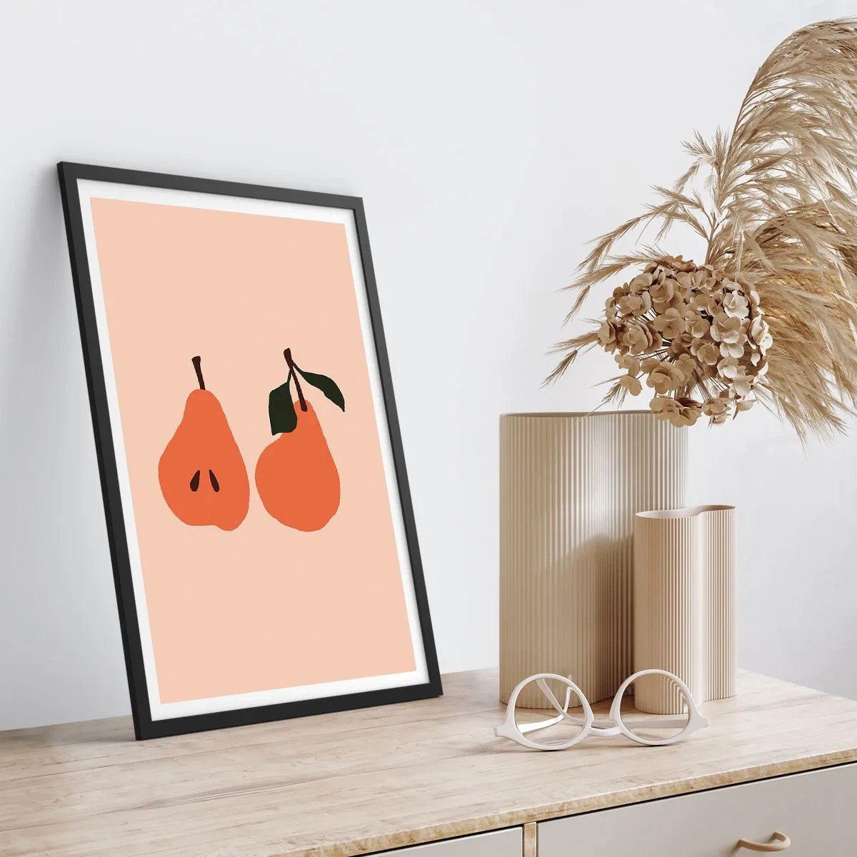 Plakát v černém rámu - Čirá sladkost - 50x70 cm