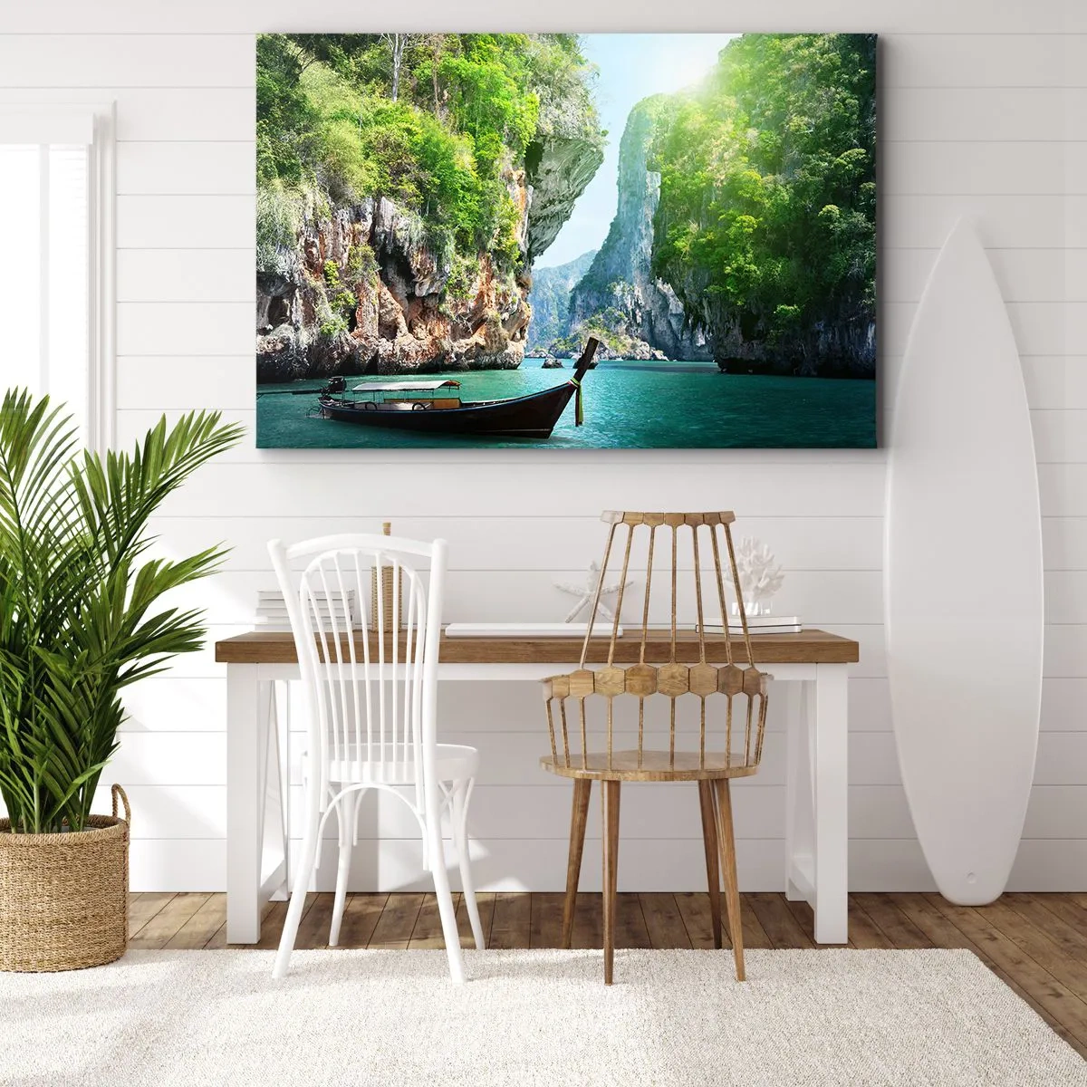 Obraz na plátně - Pozvánka na exotickou cestu - 100x70 cm