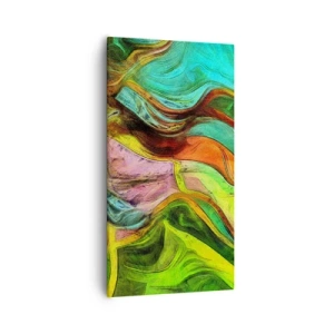 Obraz na plátně - Pohyb je život - 55x100 cm