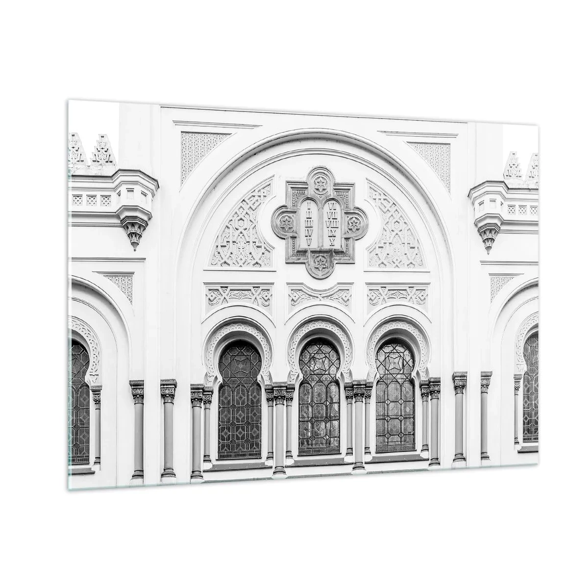 Obraz na skle - Na pomezí kultur - 100x70 cm