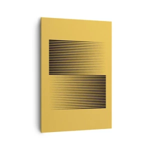 Obraz na plátně - Čtverec protikladů - 70x100 cm