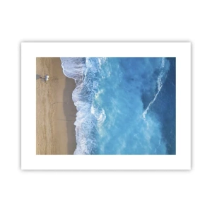 Plakát - Síla modři - 40x30 cm