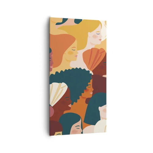 Obraz na plátně - Pouze ženskost - 65x120 cm
