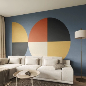 Fototapeta Premium Sand - Koukej a počítej - Abstrakce, Grafika, Moderní umění - 100x70 cm