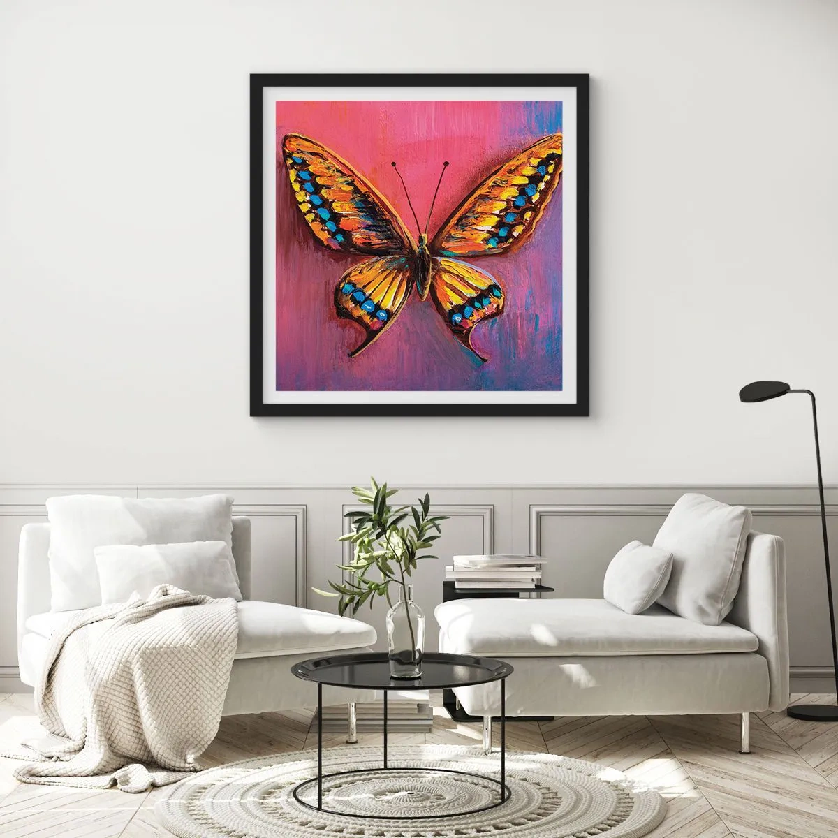 Plakát v černém rámu - Klenot přírody - 60x60 cm