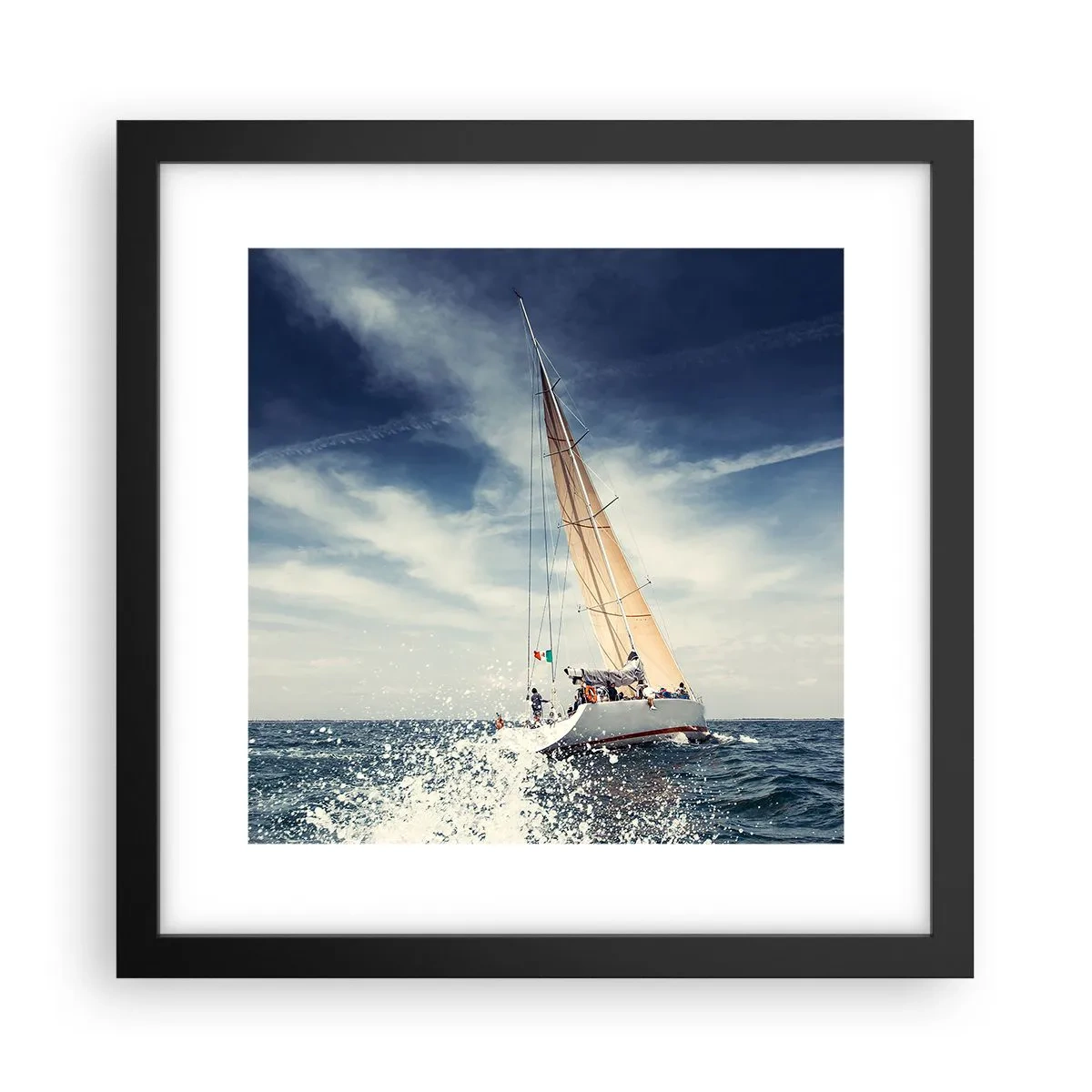 Plakát v černém rámu - Nás nedohoní! - 30x30 cm