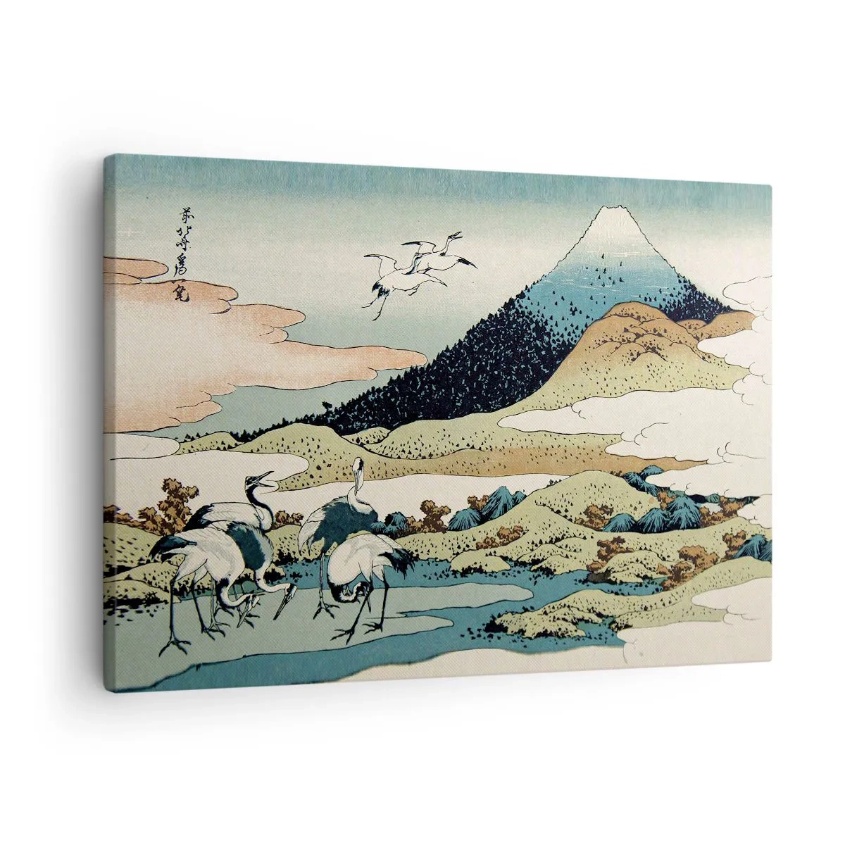 Obraz na plátně - V japonském duchu - 70x50 cm