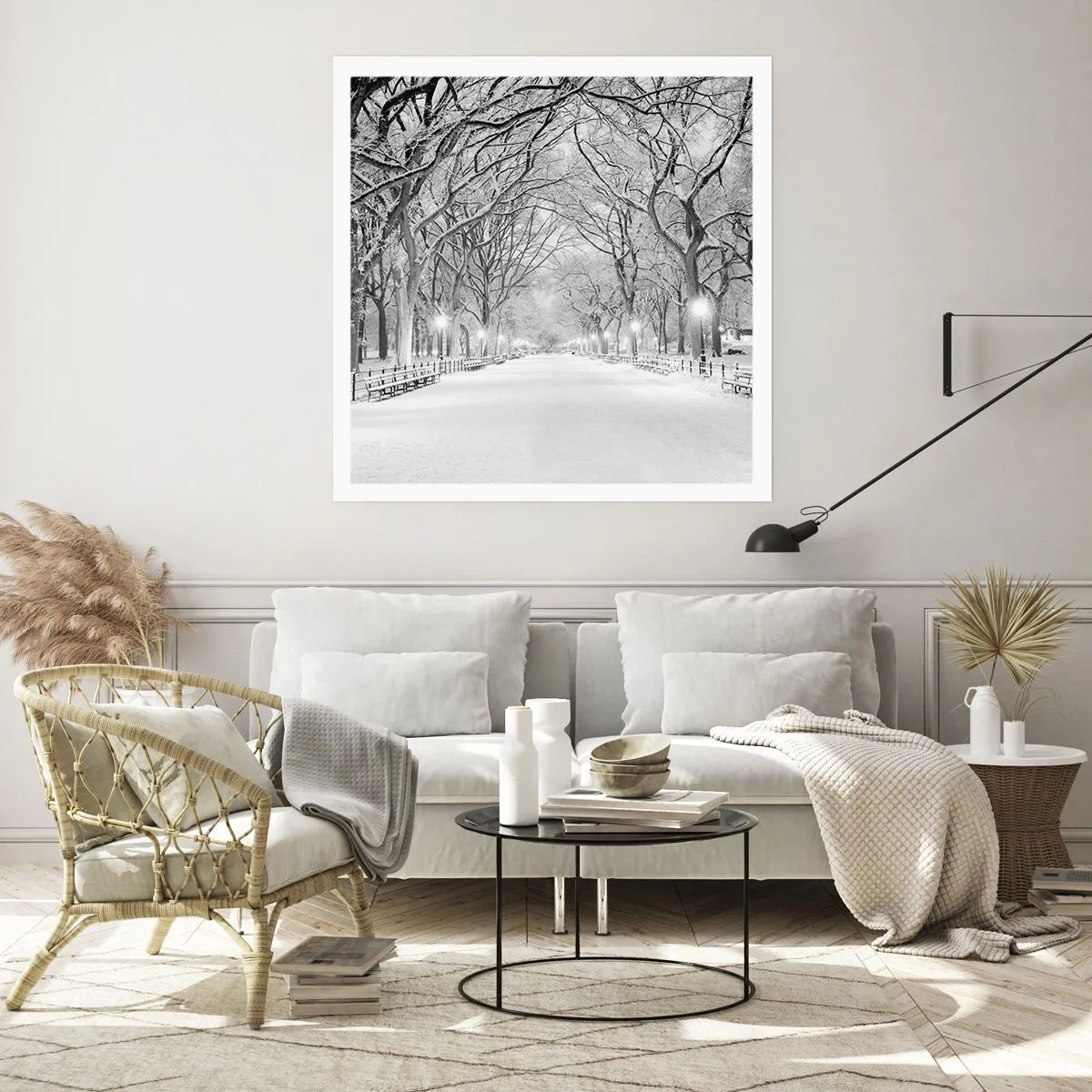 Plakát - Čtyři roční období – zima - 60x60 cm