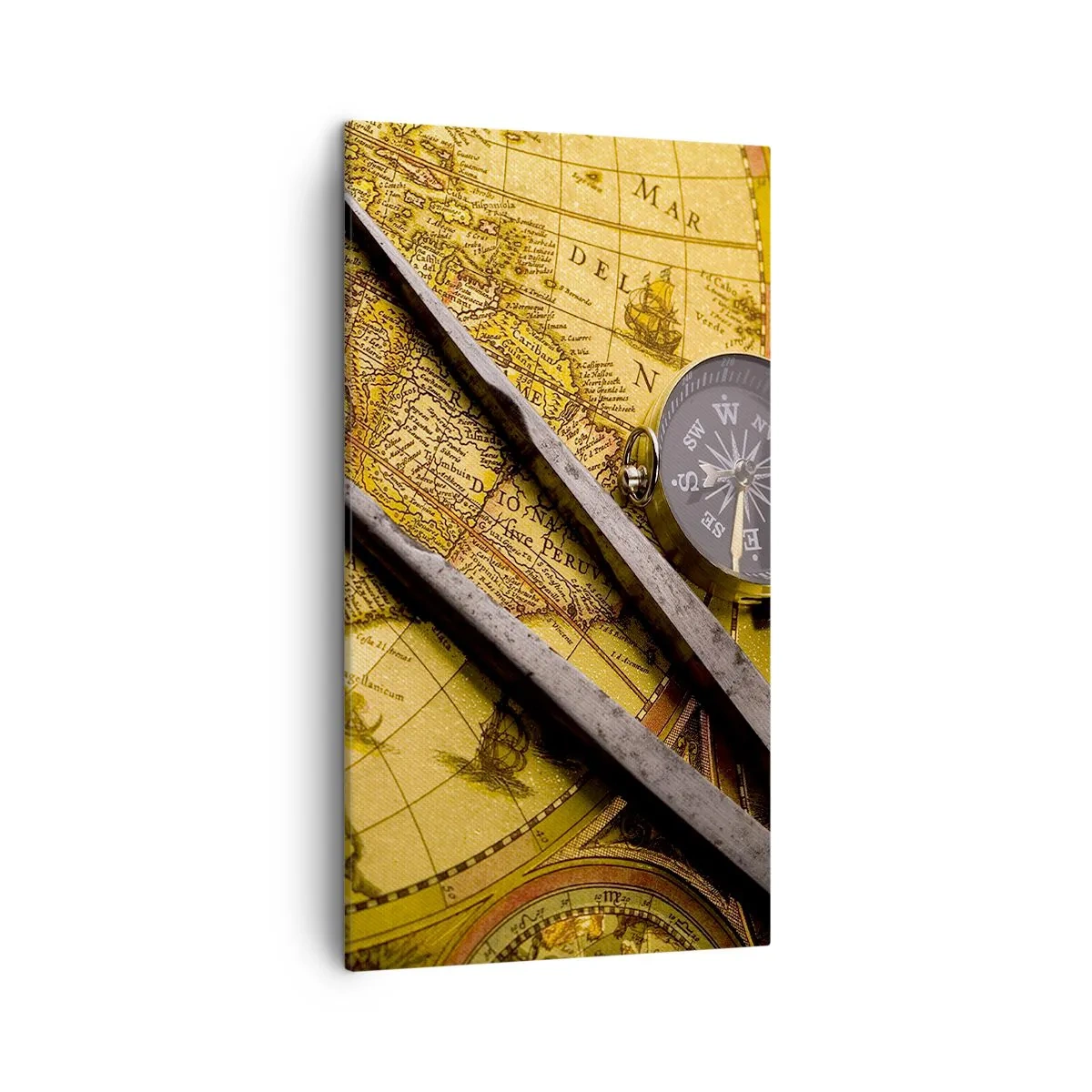 Obraz na plátně - Kde jsou ty poklady? - 45x80 cm