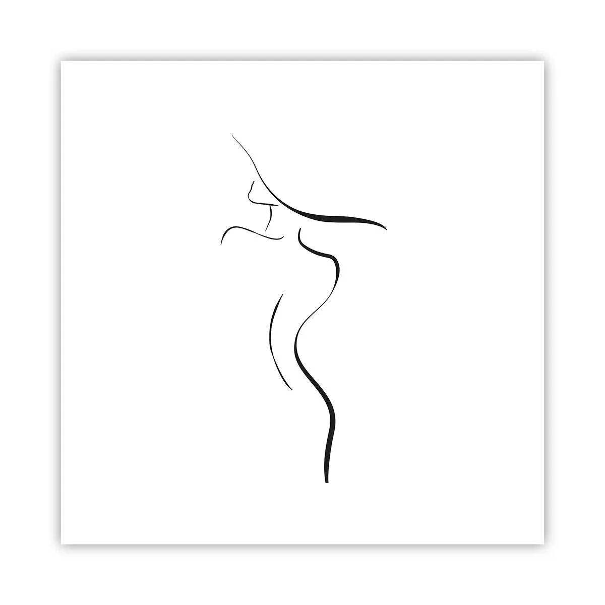 Plakát - Nepolapitelná jako vlna - 40x40 cm