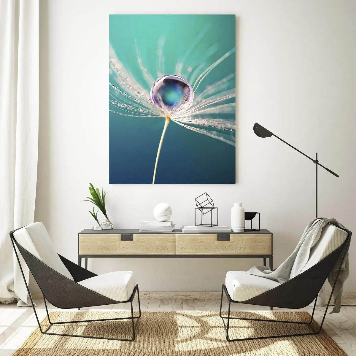 Obraz na skle - Mystický okamžik - 50x70 cm