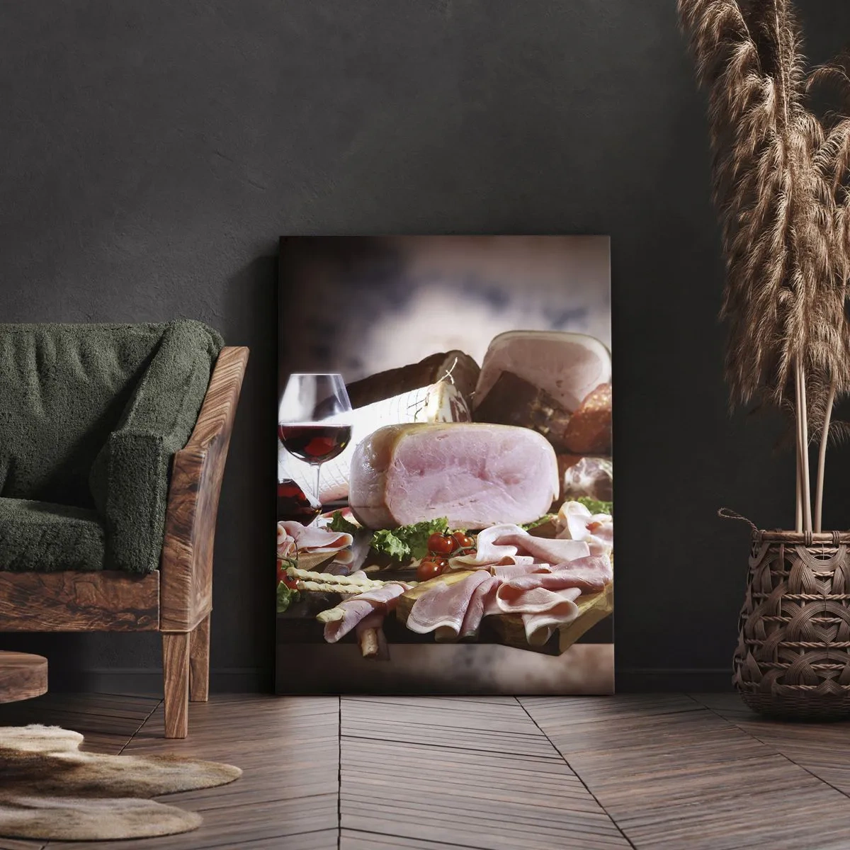 Obraz na plátně - Kulinární snění s karafou - 70x100 cm