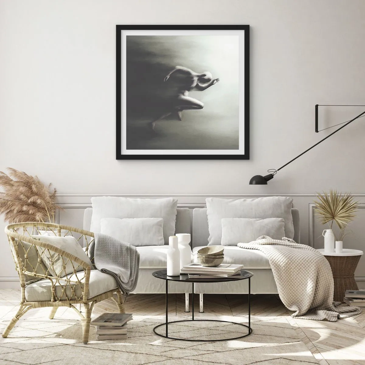 Plakát v černém rámu - Nezastavitelný - 60x60 cm