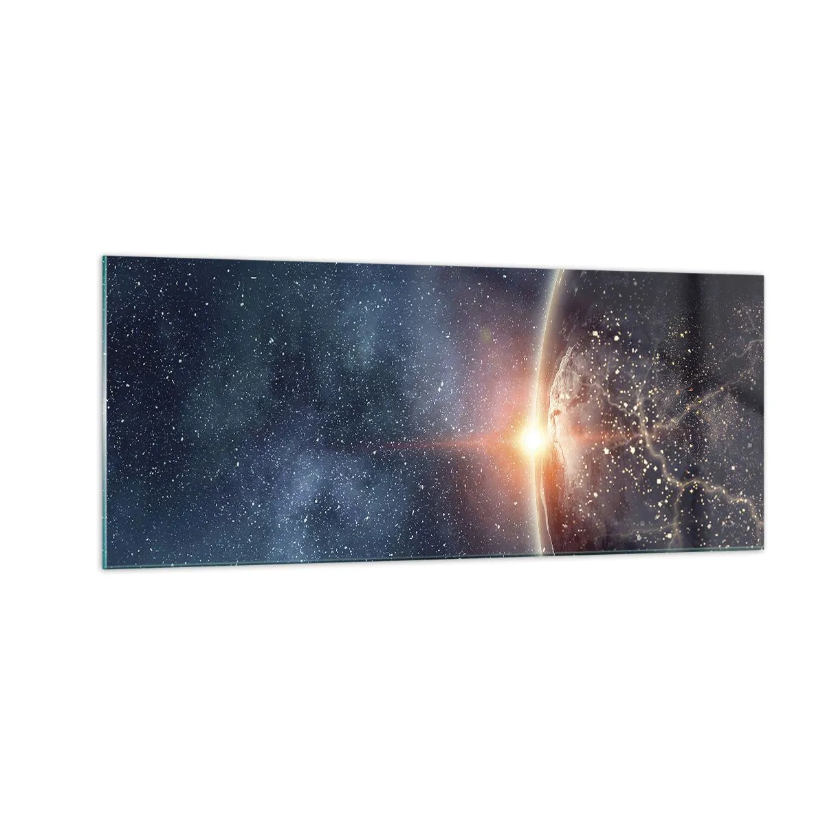 Obraz na skle - V nové perspektivě - 100x40 cm
