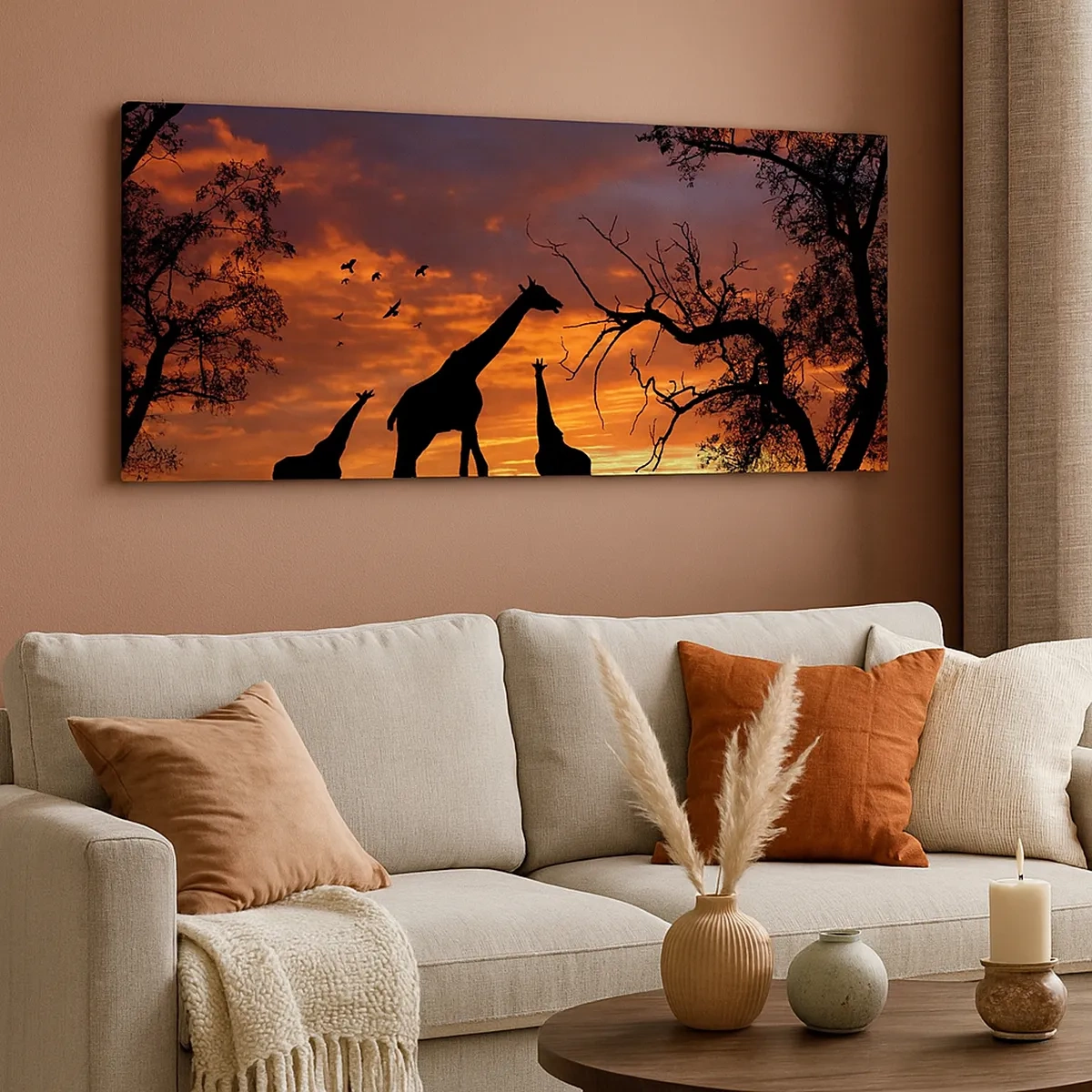 Obraz na plátně - Malá večeře v kruhu nejbližších - 30x30 cm