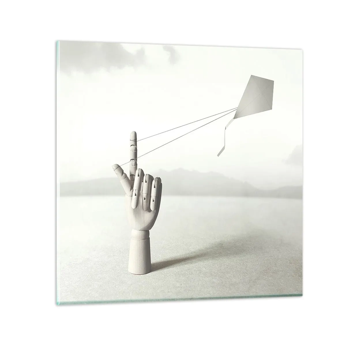 Obraz na skle - Výzva - 70x70 cm