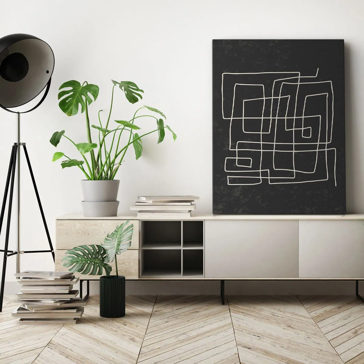 Obraz na plátně - Není to tak jednoduché - 70x100 cm