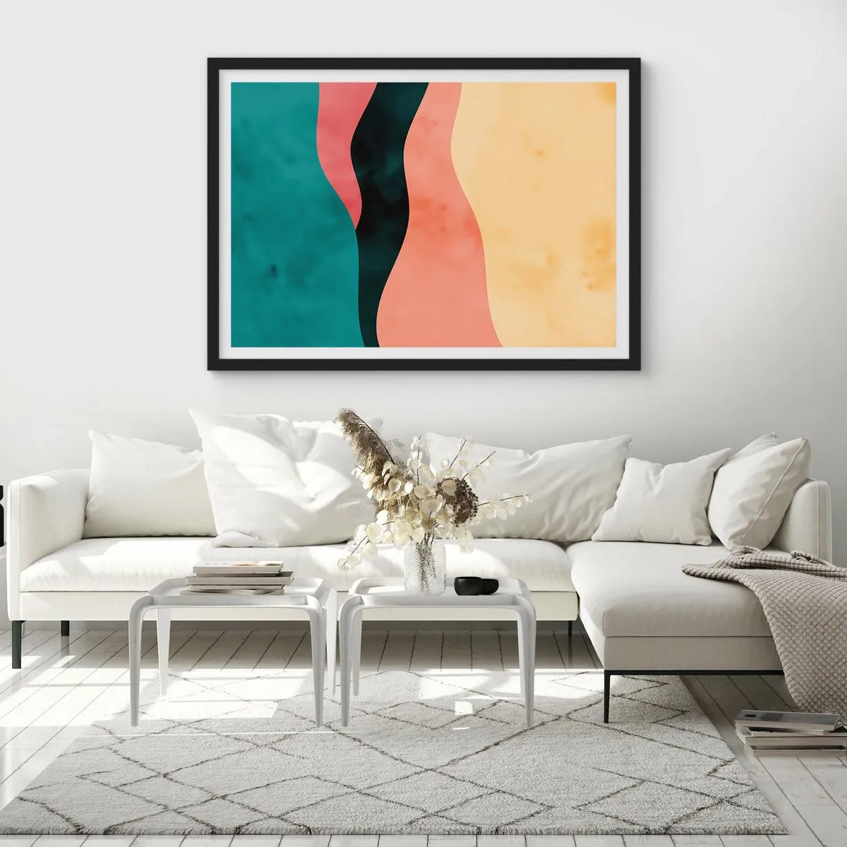 Plakát v černém rámu - Kompatibilní nesoulad - 70x50 cm