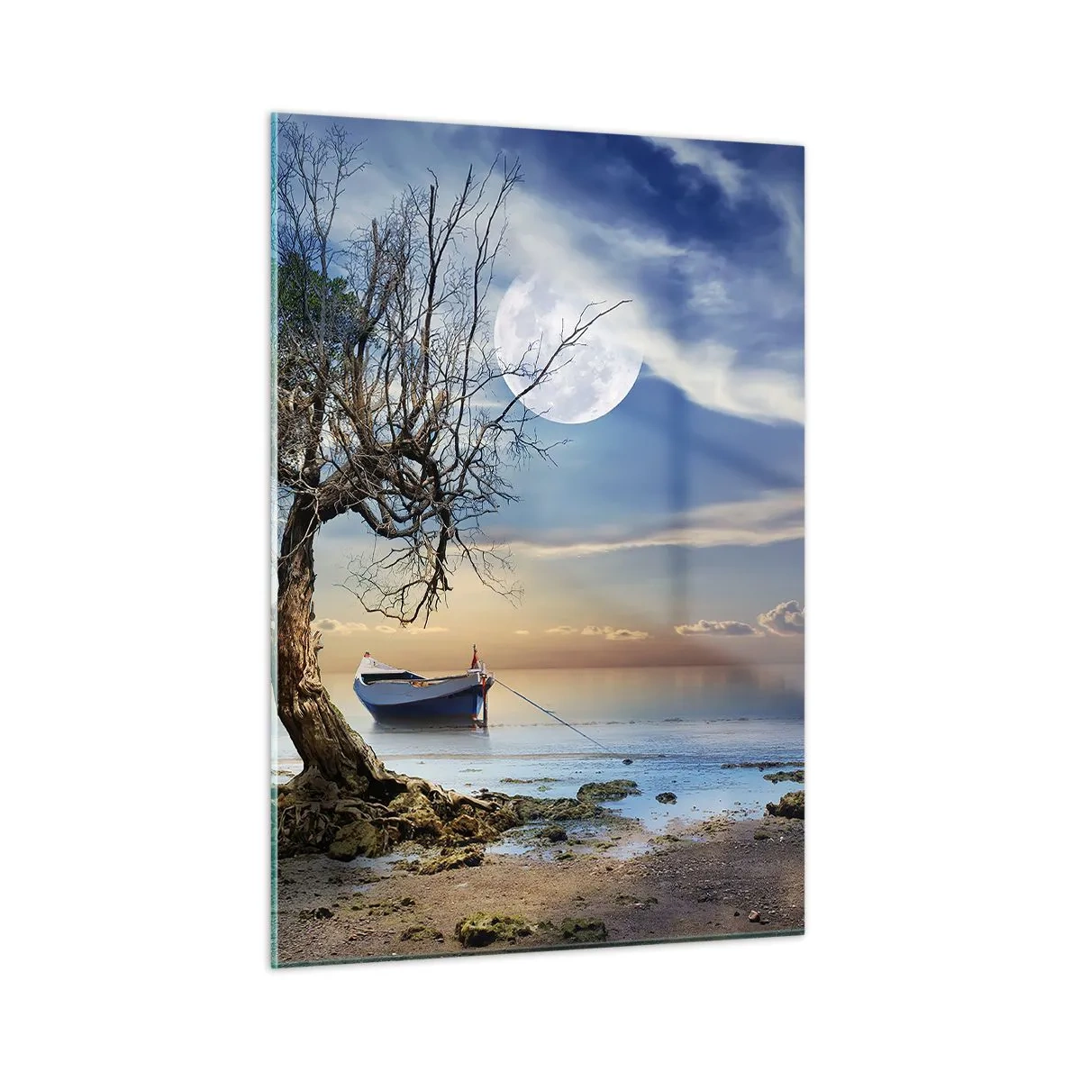 Obraz na skle - Je to konec nebo začátek? - 50x70 cm