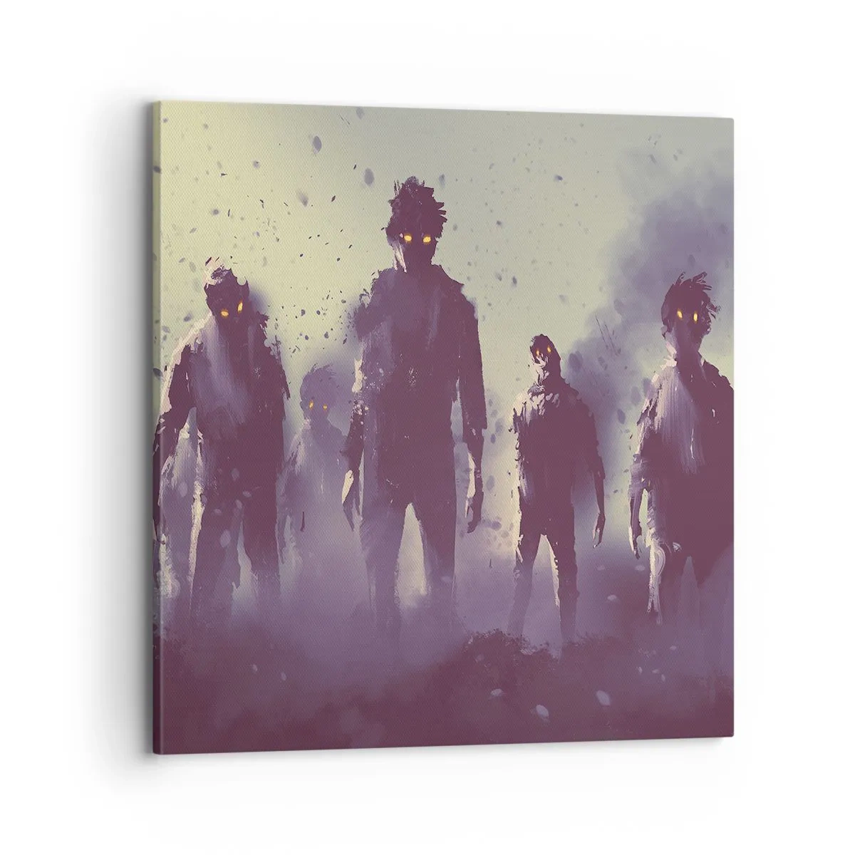 Obraz na plátně - Dávej pozor! Přicházejí - 70x70 cm