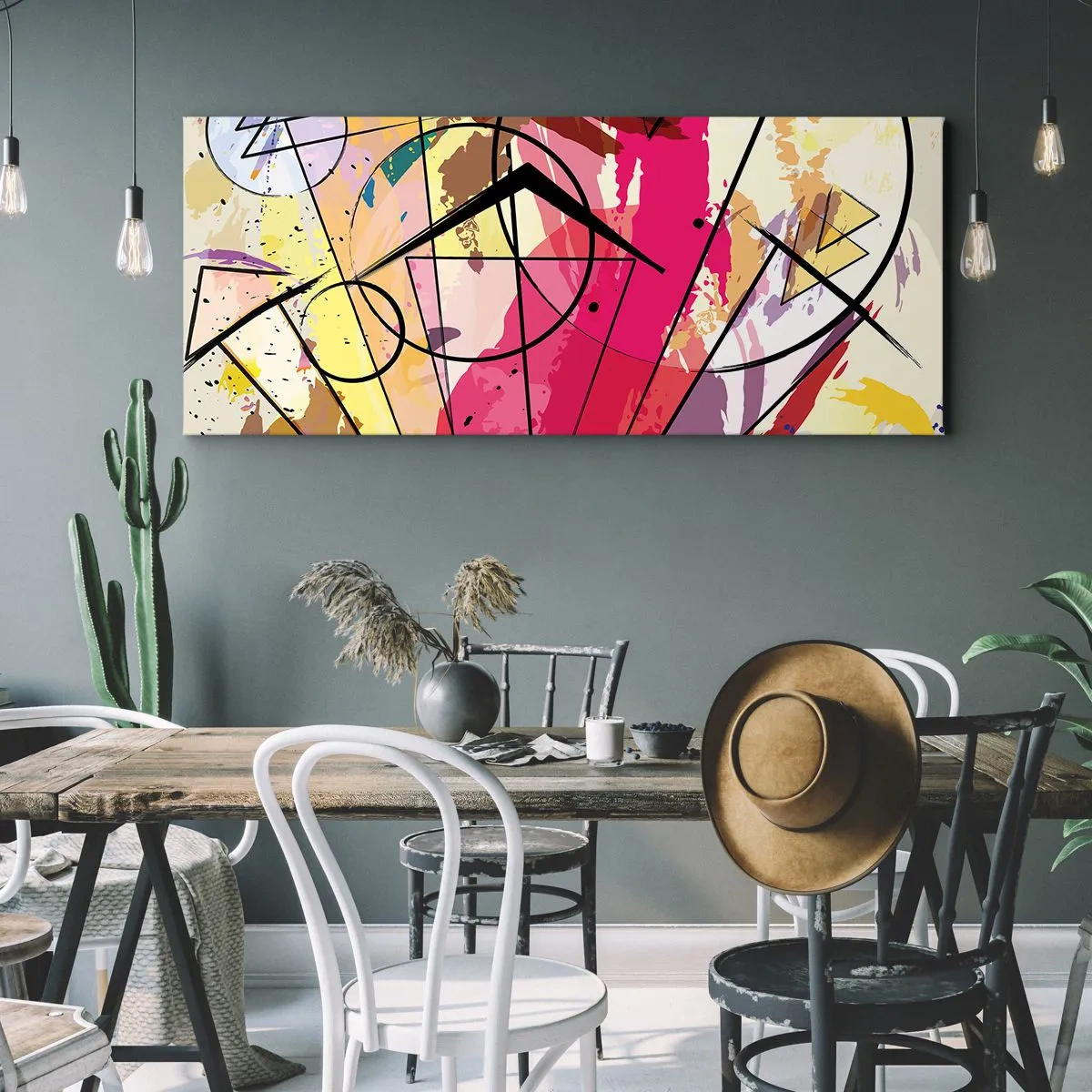 Obraz na plátně - Výbuch - 120x50 cm