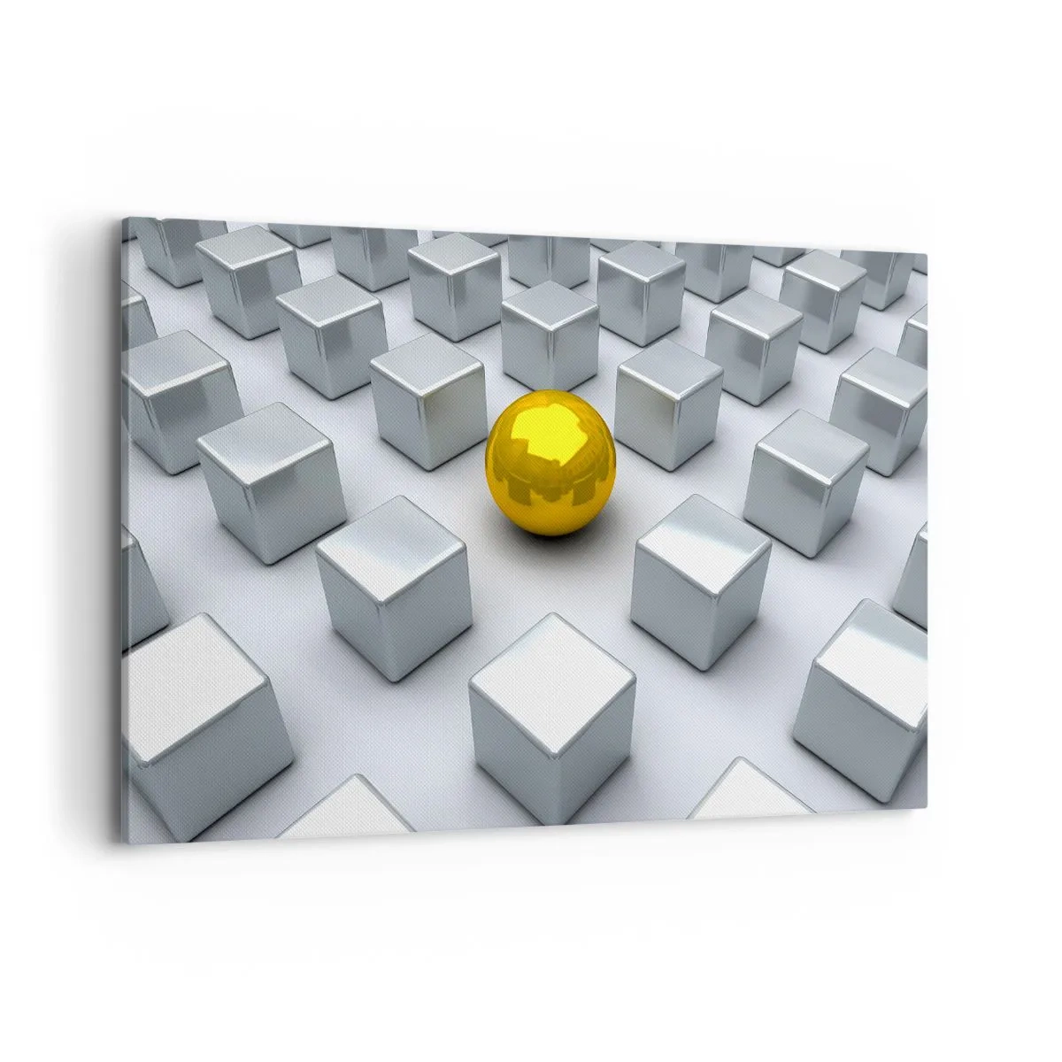 Obraz na plátně - Proč já? Geometrická kompozice - 120x80 cm