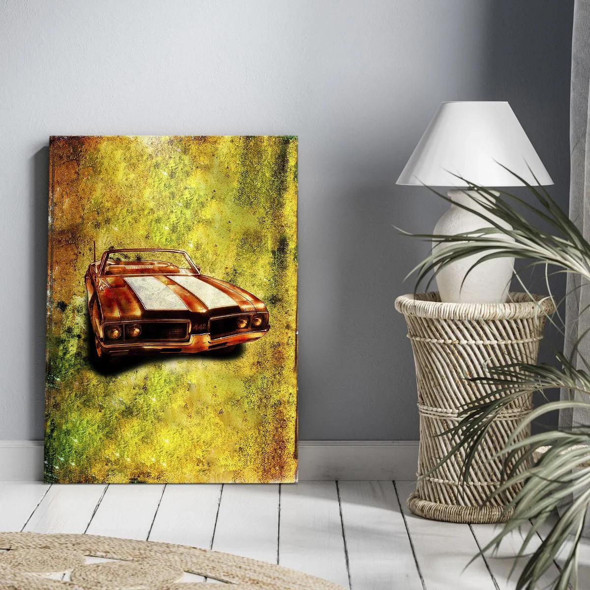 Obraz na plátně - Síla začarovaná do tvarů - 45x80 cm