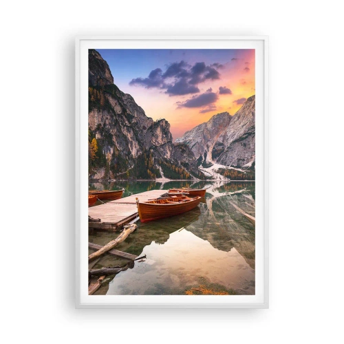 Plakát v bílém rámu - Slib dne - 70x100 cm