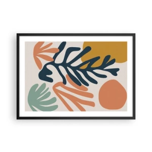 Plakát v černém rámu - Korálová moře - 70x50 cm