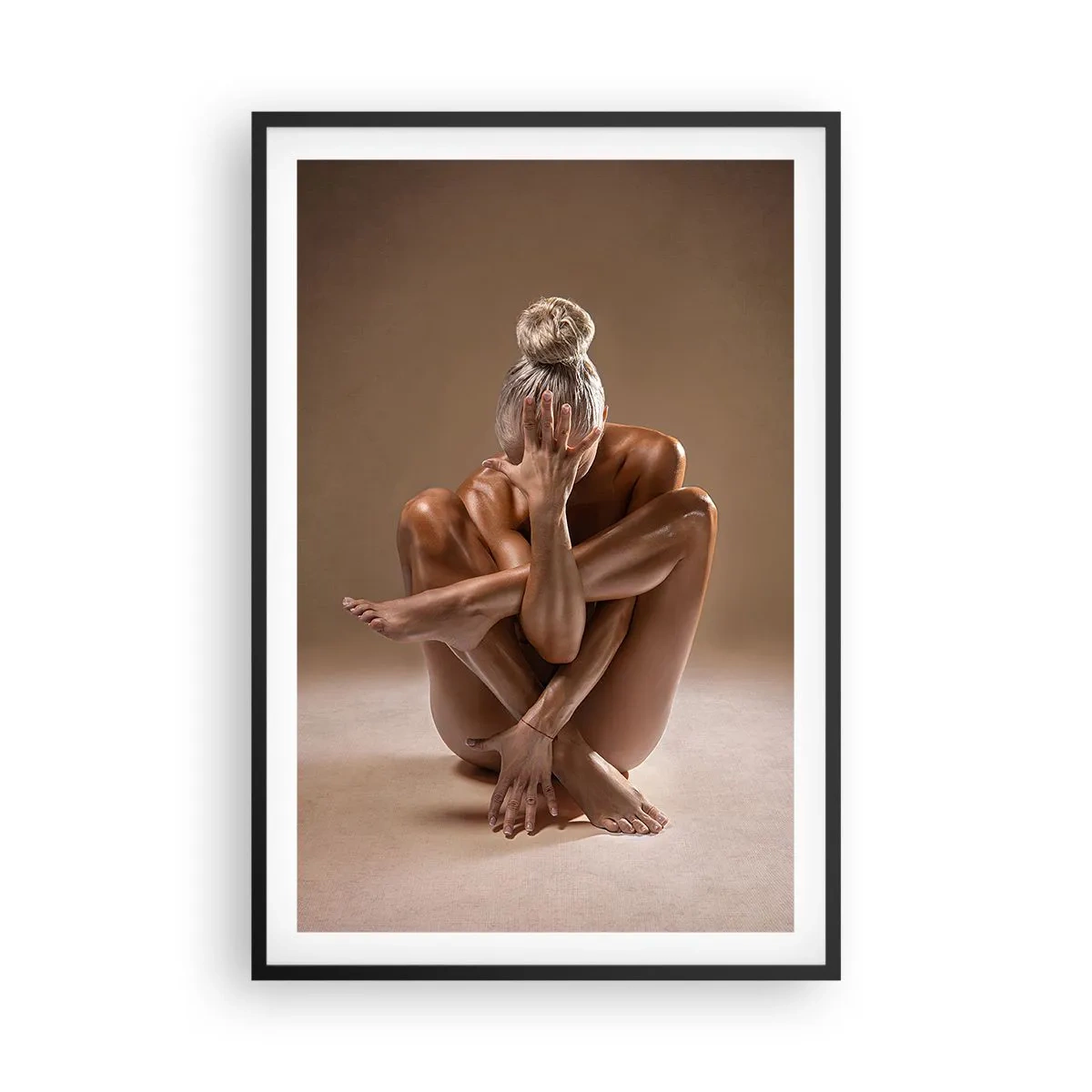 Plakát v černém rámu - Jednota těla a ducha - 61x91 cm