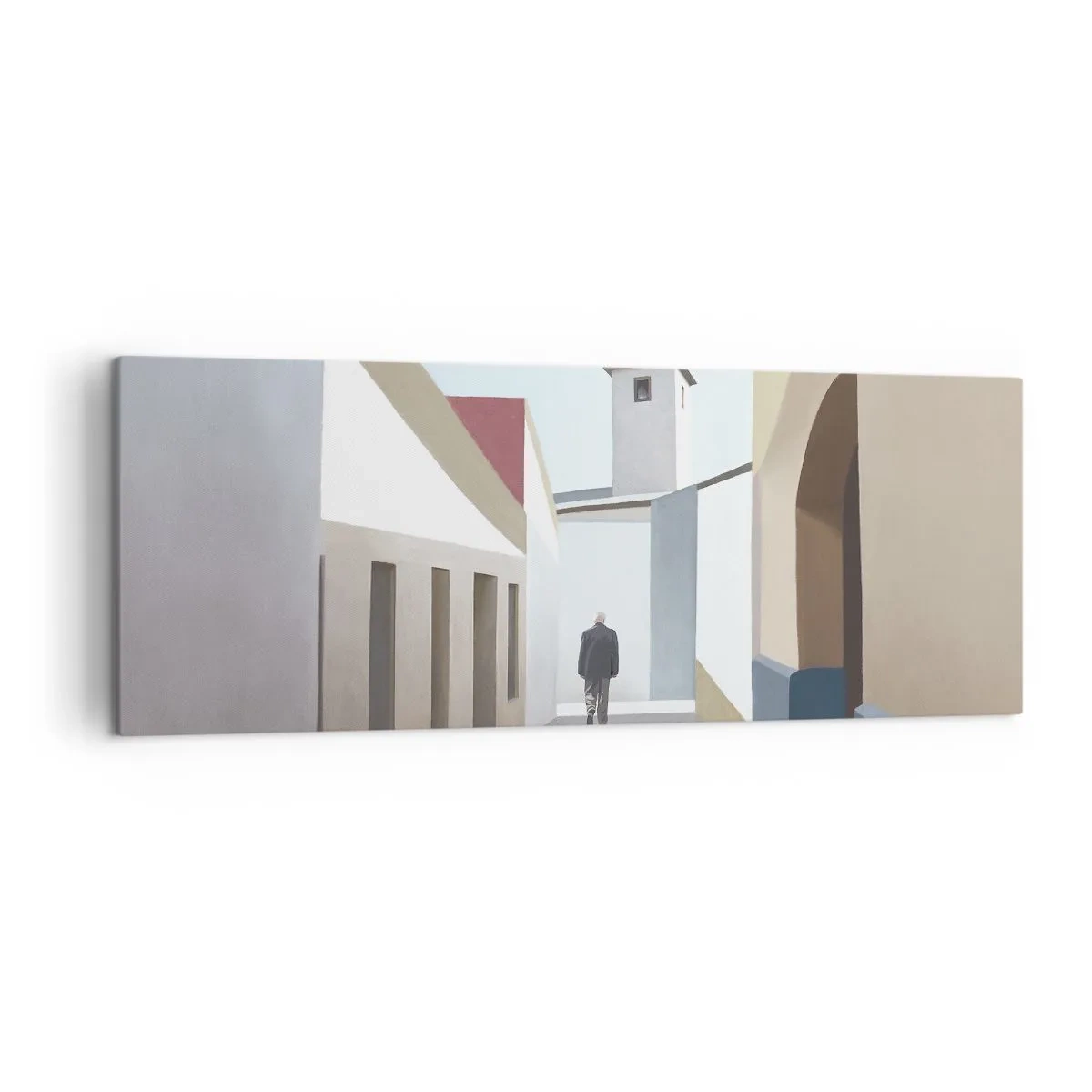 Obraz na plátně - Slunečná procházka - 140x50 cm