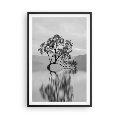 Plakát v černém rámu - Existuje taková země - 61x91 cm