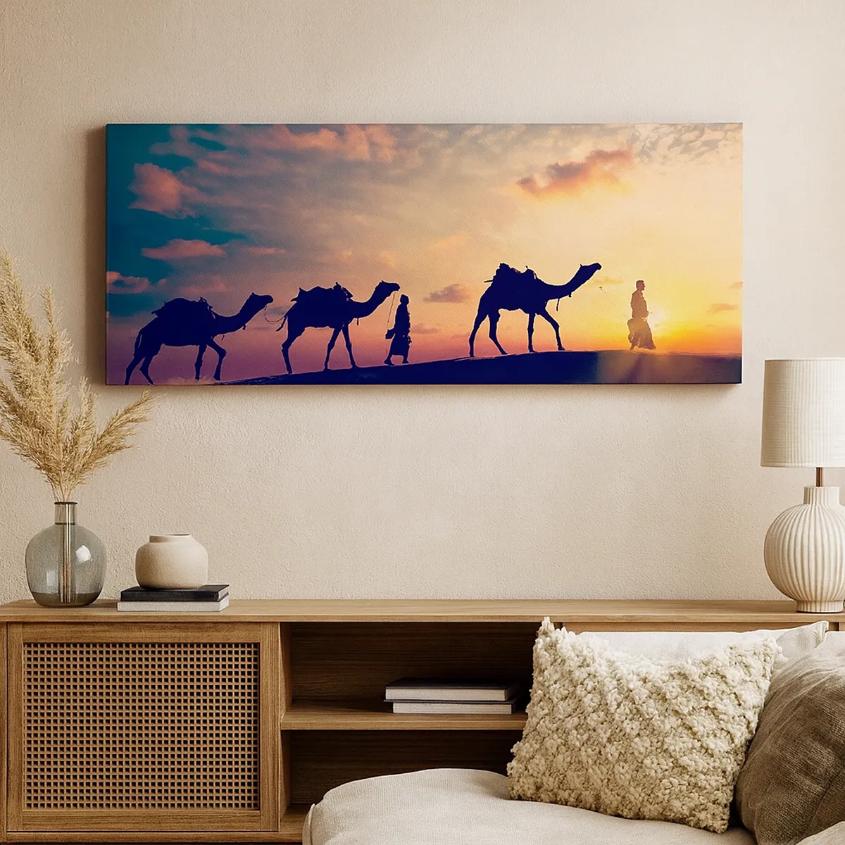 Obraz na plátně - Tajemný duch orientu - 30x30 cm