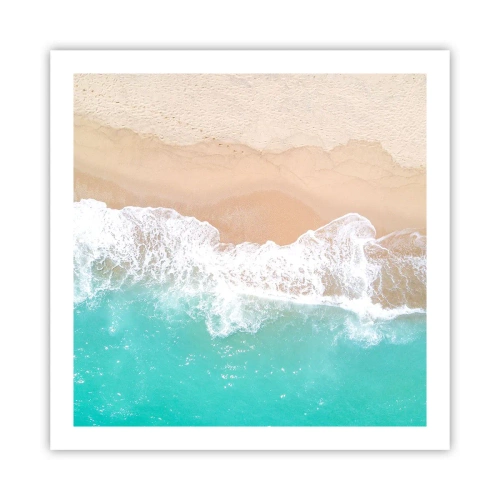 Plakát - Mazlivý dotek - 60x60 cm