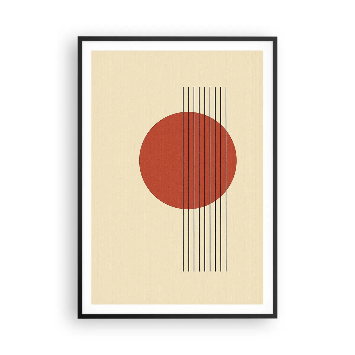 Plakát v černém rámu - Pořád dokola - 70x100 cm