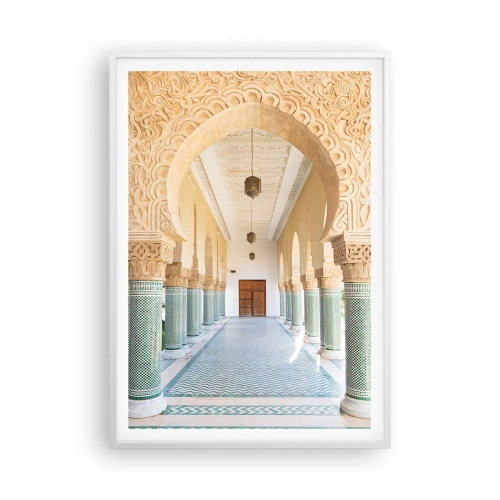 Plakát v bílém rámu - Z příběhů Šeherezády - 70x100 cm