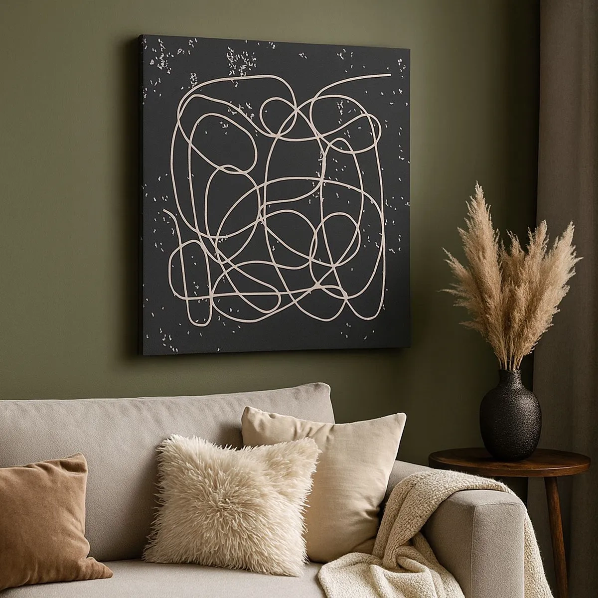 Obraz na plátně - Toulání myslí - 30x30 cm