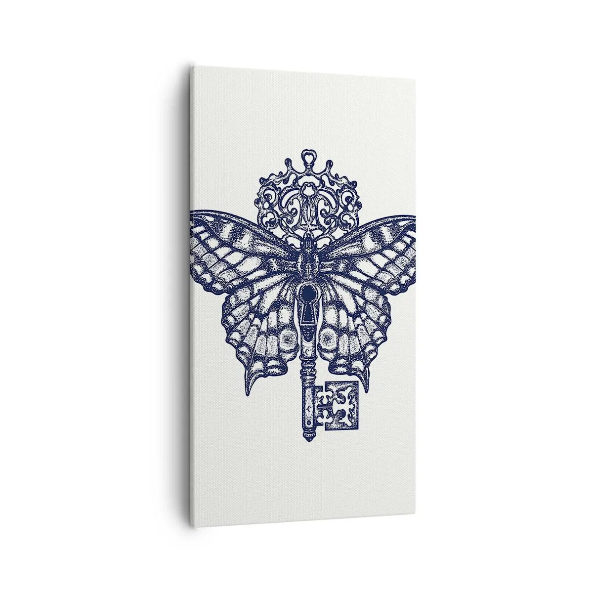 Obraz na plátně - Všechna tajemství srdce - 55x100 cm