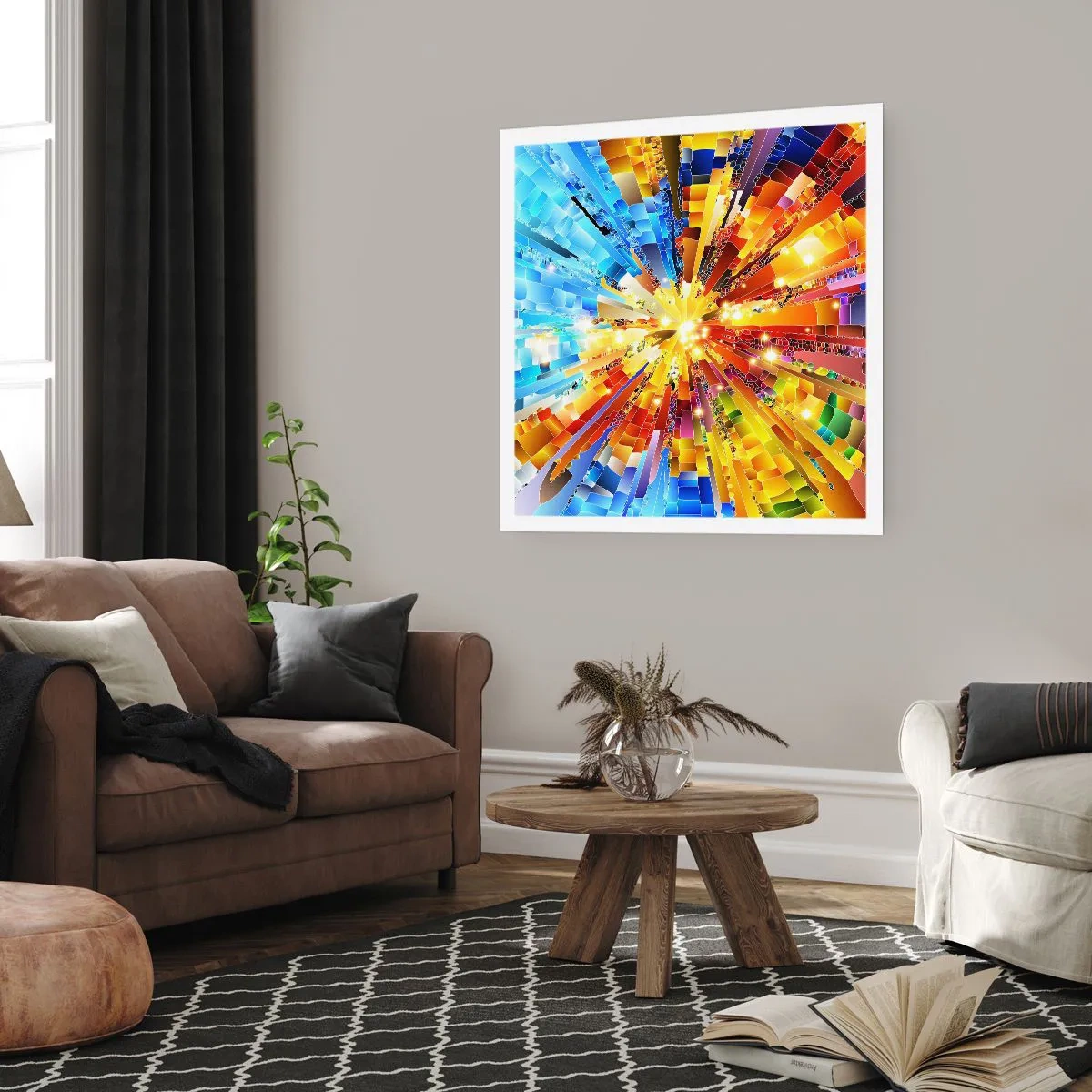 Plakát - In medias res - 60x60 cm