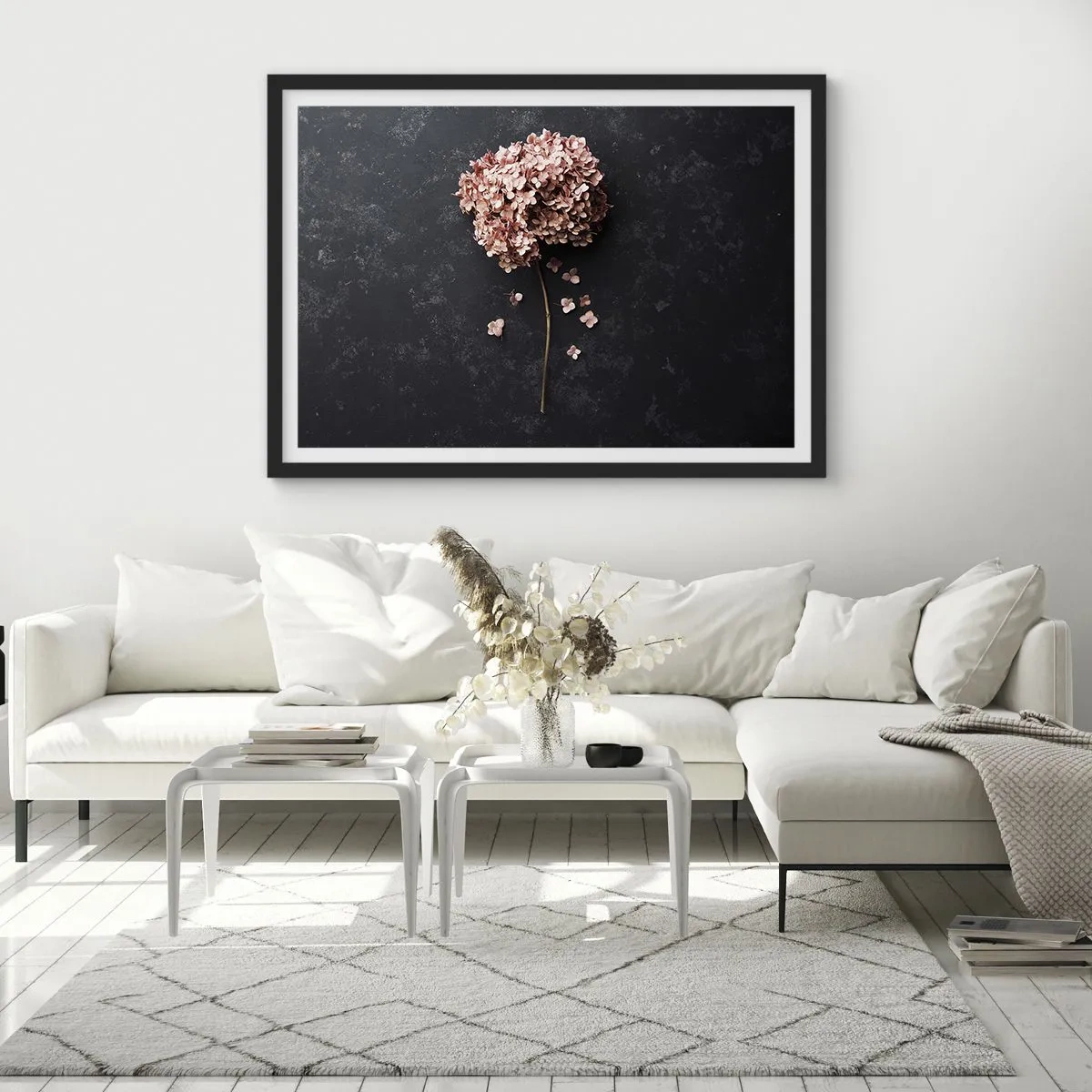 Plakát v černém rámu - Skutečně romantické znamení - 70x50 cm