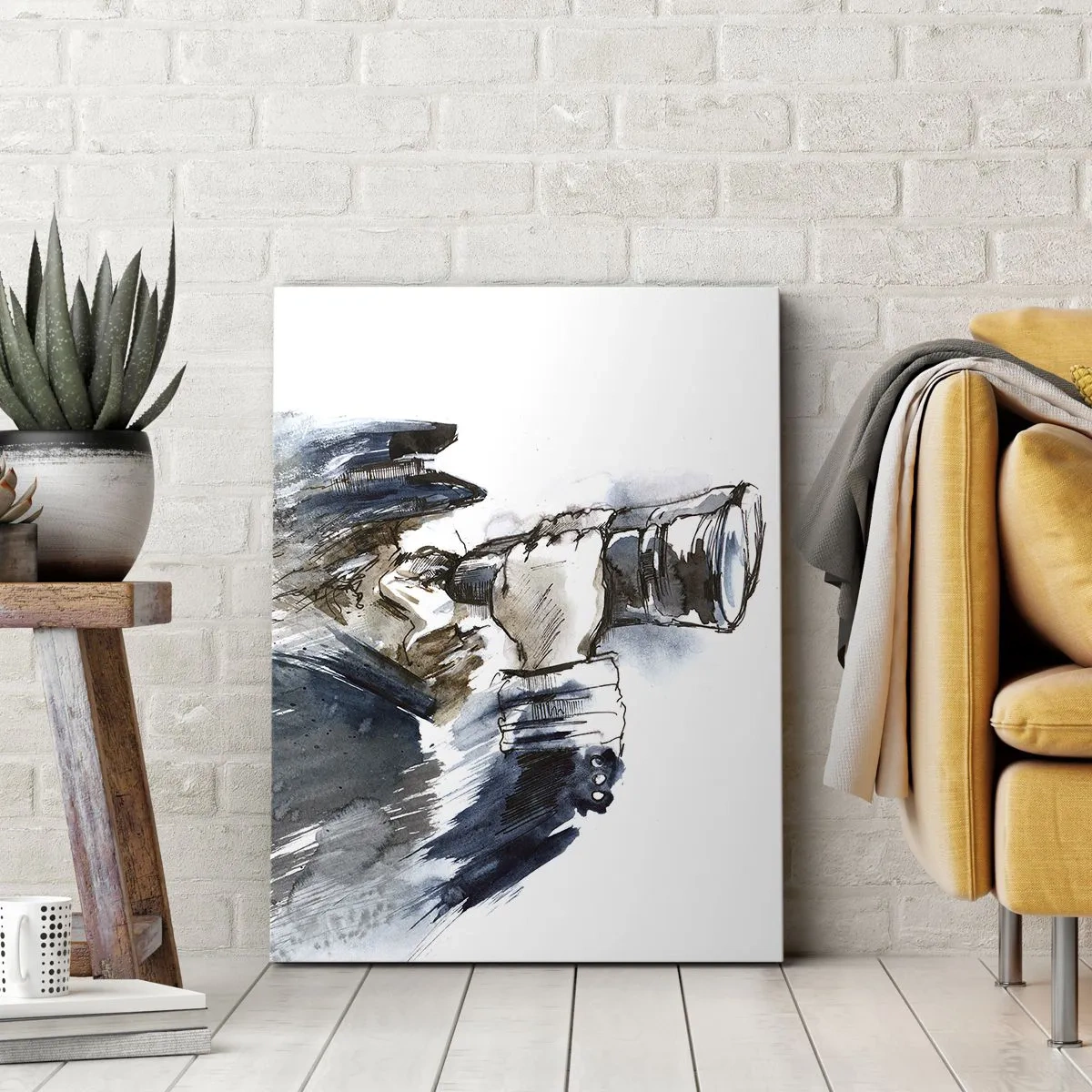 Obraz na plátně - Deset na Beaufortově stupnici! - 55x100 cm