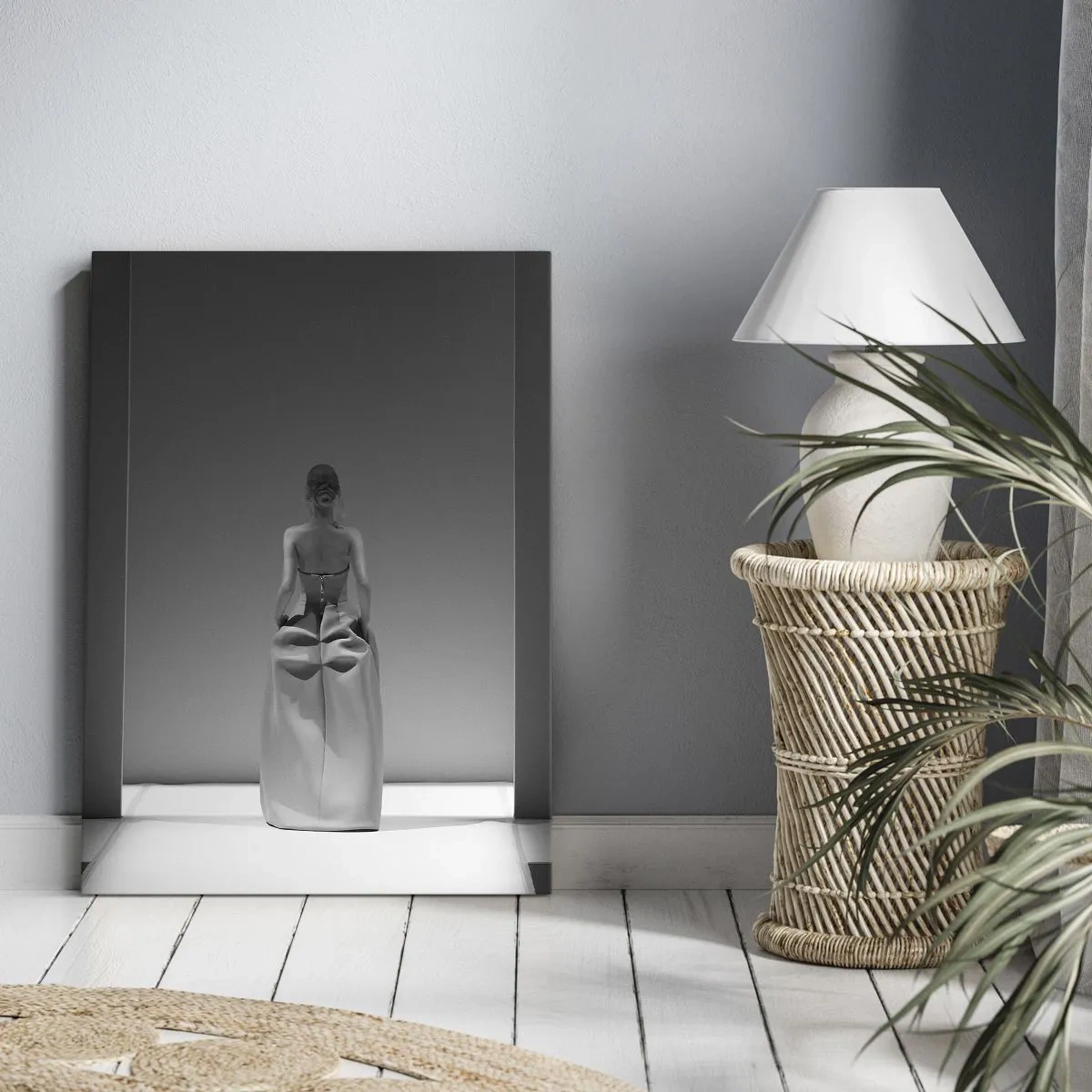 Obraz na plátně - Rafinovaná jednoduchost - 45x80 cm