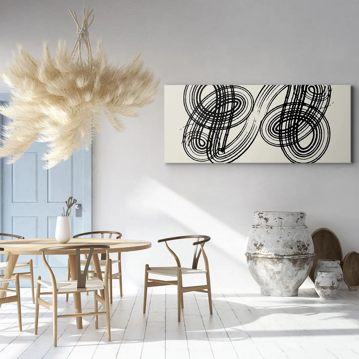 Obraz na plátně - Vyšlo to spontánně - 160x50 cm