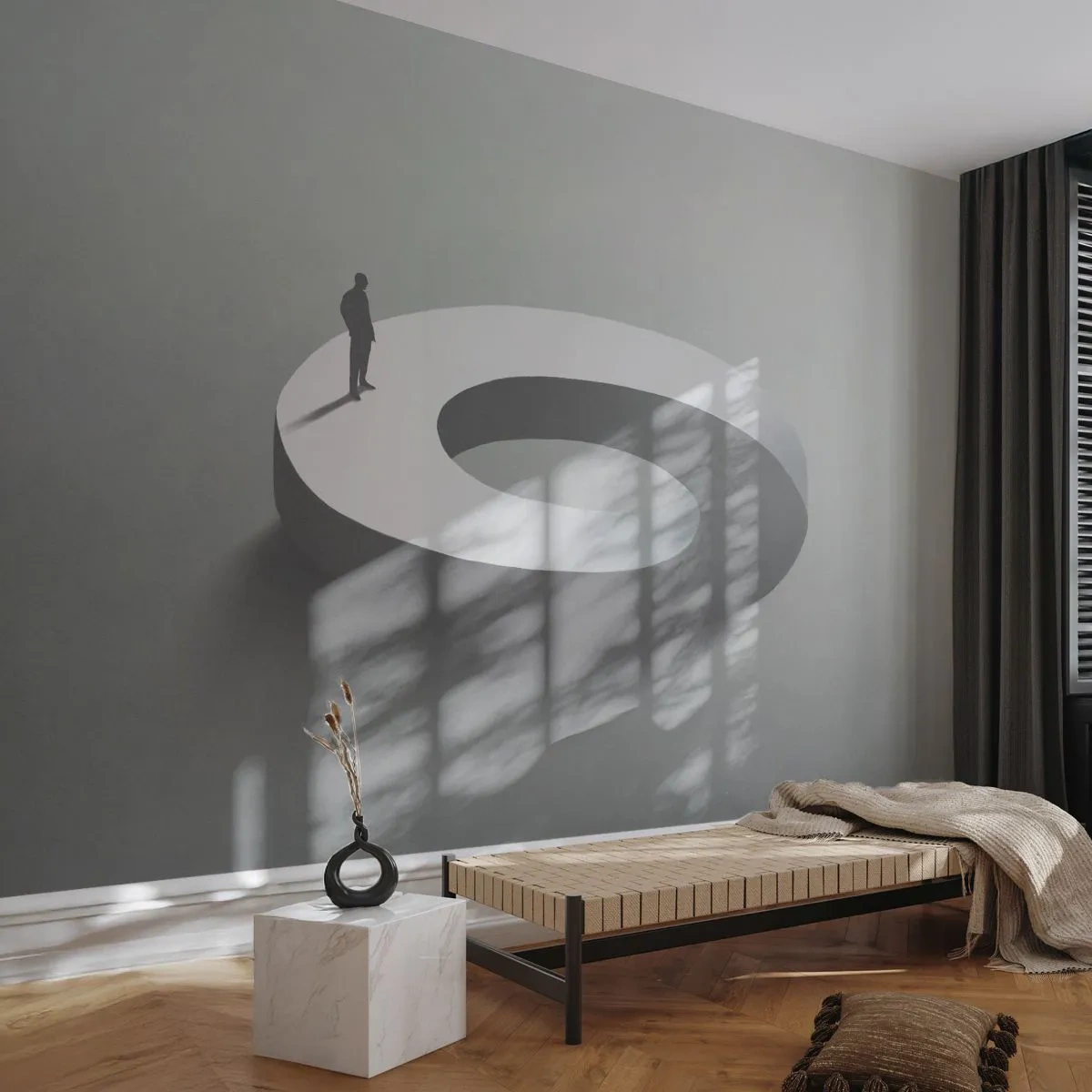 Fototapeta Premium Canvas - To pochopíš - Muž, 3D, Podnikatel - 200x140 cm