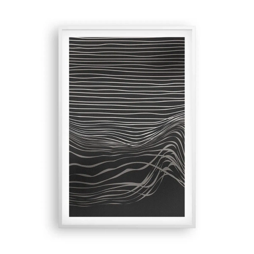 Plakát v bílém rámu - Rytmus a přízvuk - 61x91 cm