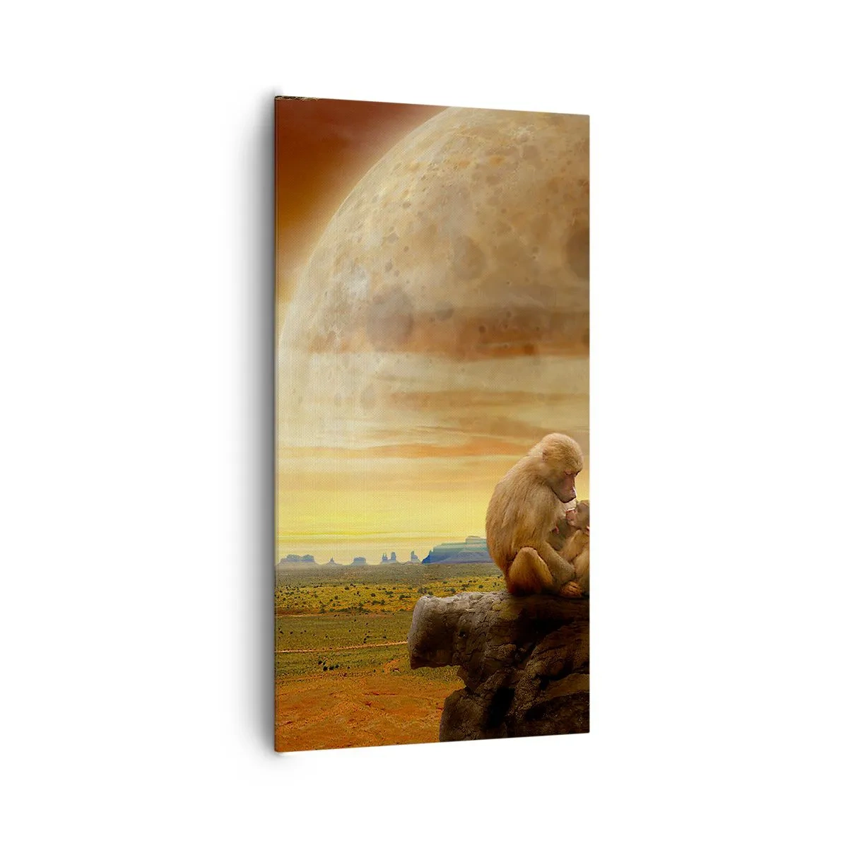 Obraz na plátně - Láska je všude stejná - 65x120 cm