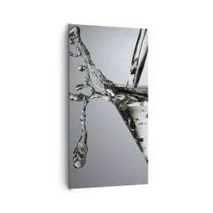 Obraz na plátně - Nad okrajem poháru - 65x120 cm