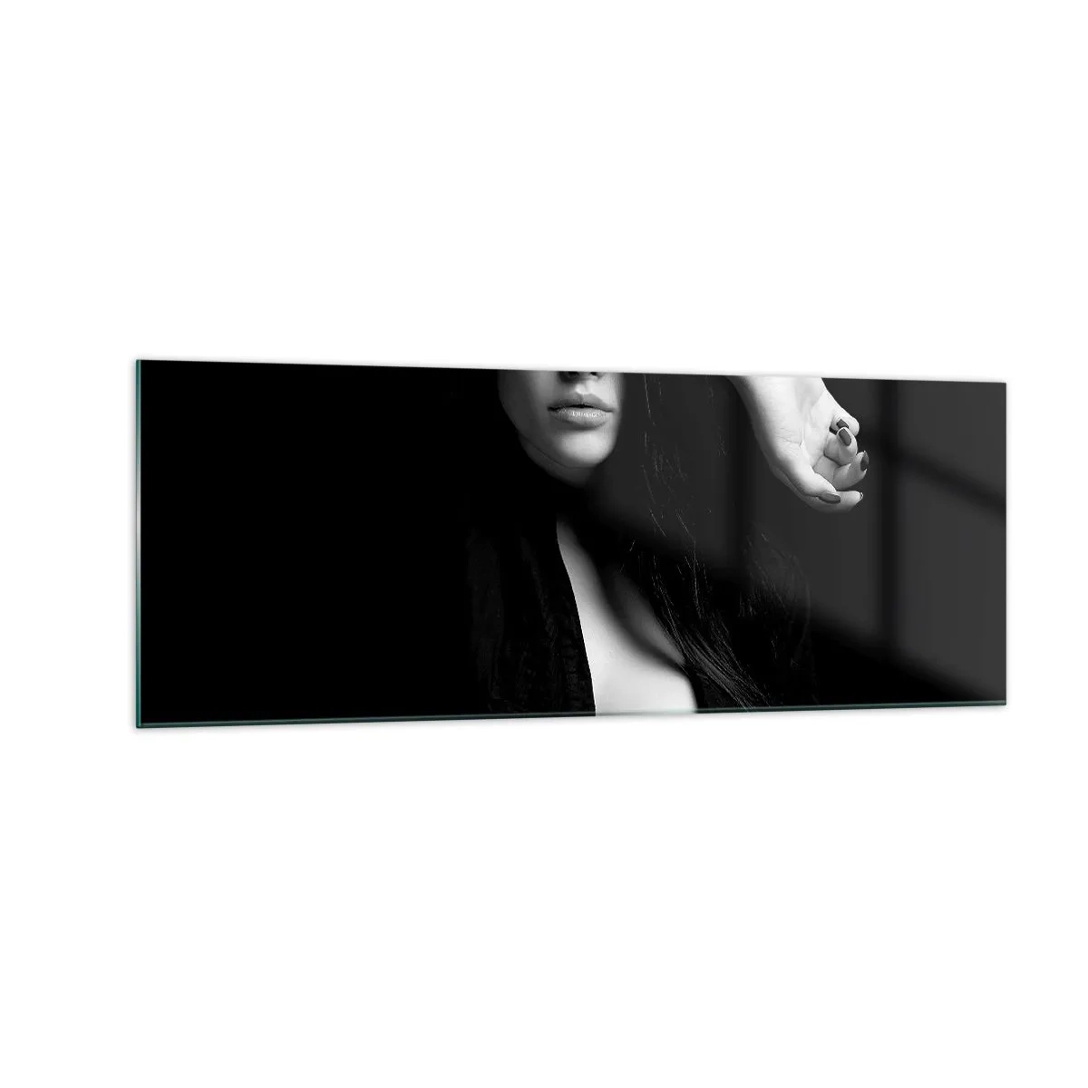 Obraz na skle - Škola svádění - 140x50 cm