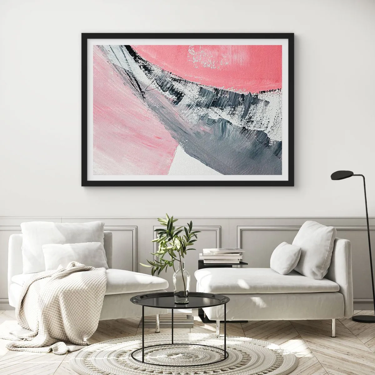 Plakát v černém rámu - Sladěná kompozice - 70x50 cm
